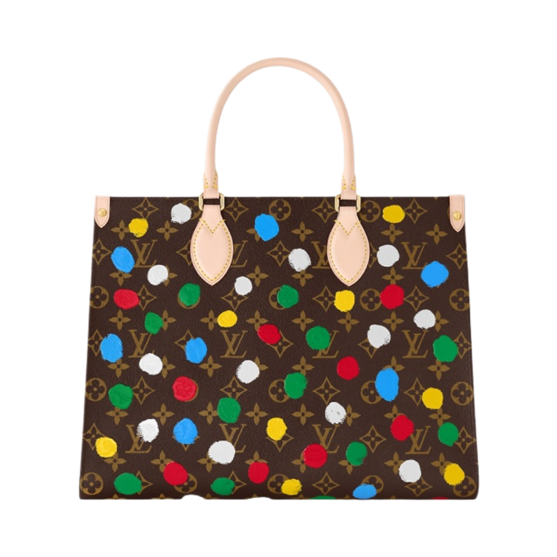 루이비통 x 야요이 쿠사마 온더고 MM 닷 프린트 모노그램(Louis Vuitton x YK Onthego MM Dots Print Monogram) - 3