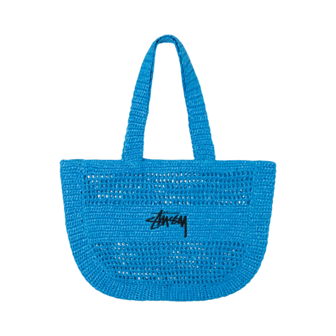 134263 Stussy Woven Tote Bag Blue