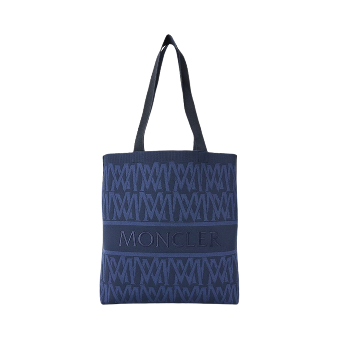 J1-09A-5D00010-M4078-F79 Moncler Knit Tote Bag Multicolor - 24SS