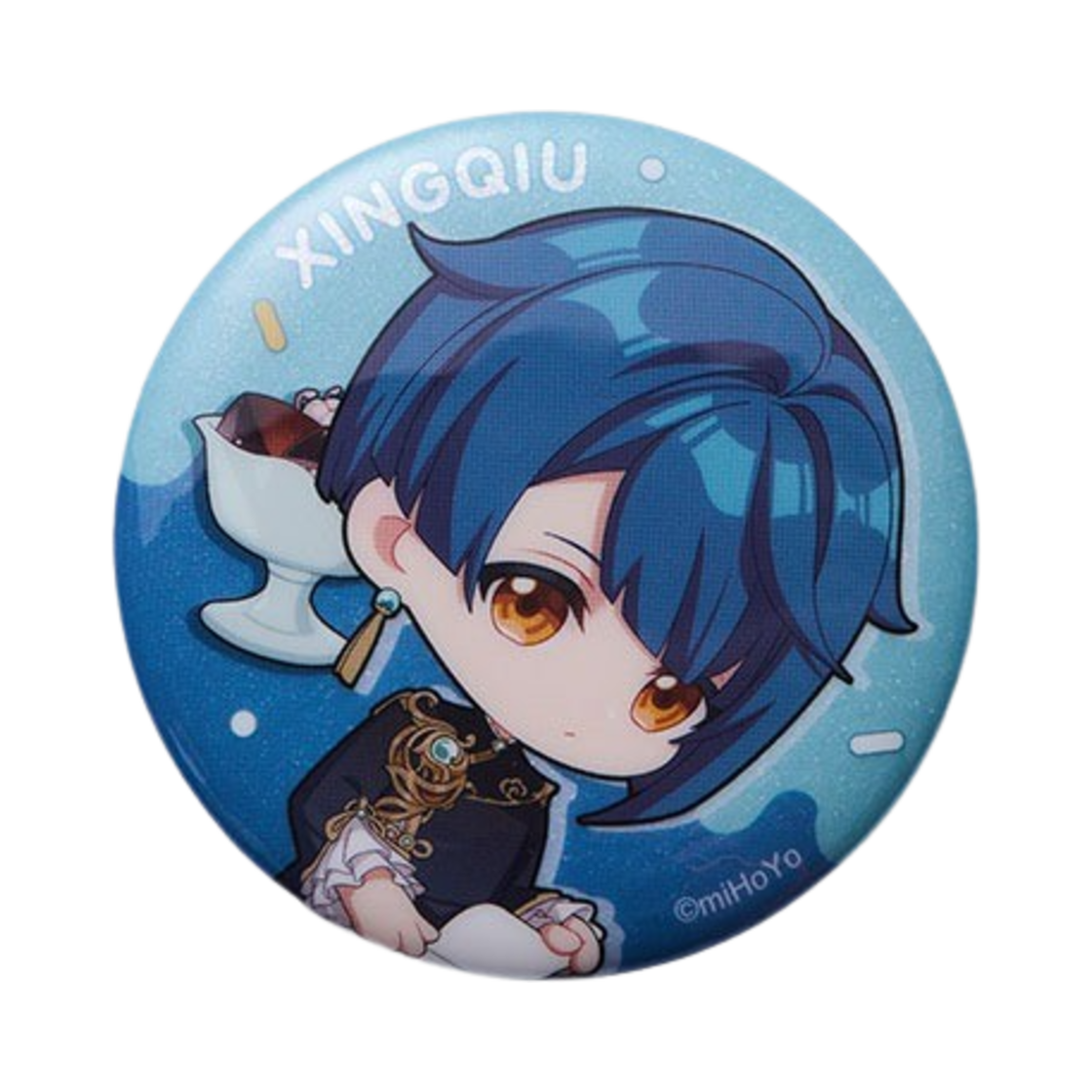 원신 달콤한 여름 캔뱃지 행추(Genshin A Sweet Summer Series Badge Xingqiu)