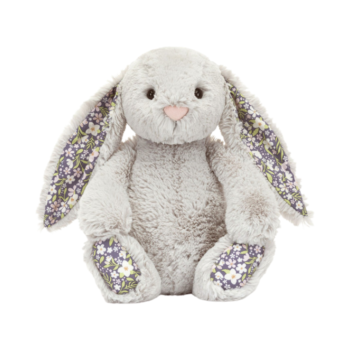 BPM3BJ Jellycat Blossom Bunny Bloom Medium Silver