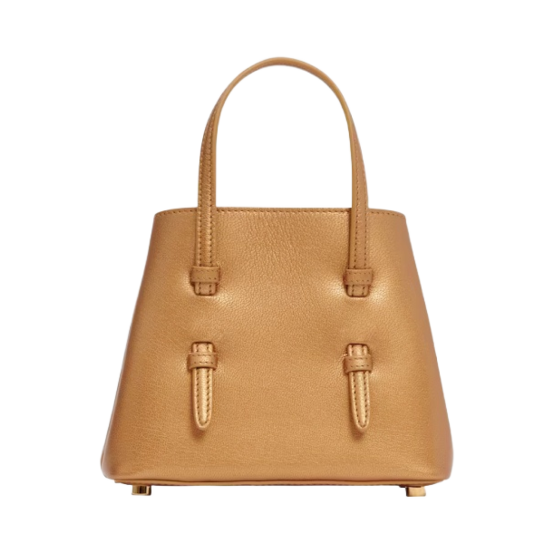 알라이아 메탈릭 고트스킨 미나 16 백 브라운(Alaia Mina 16 Bag in Metallic Goatskin Brown) - 1