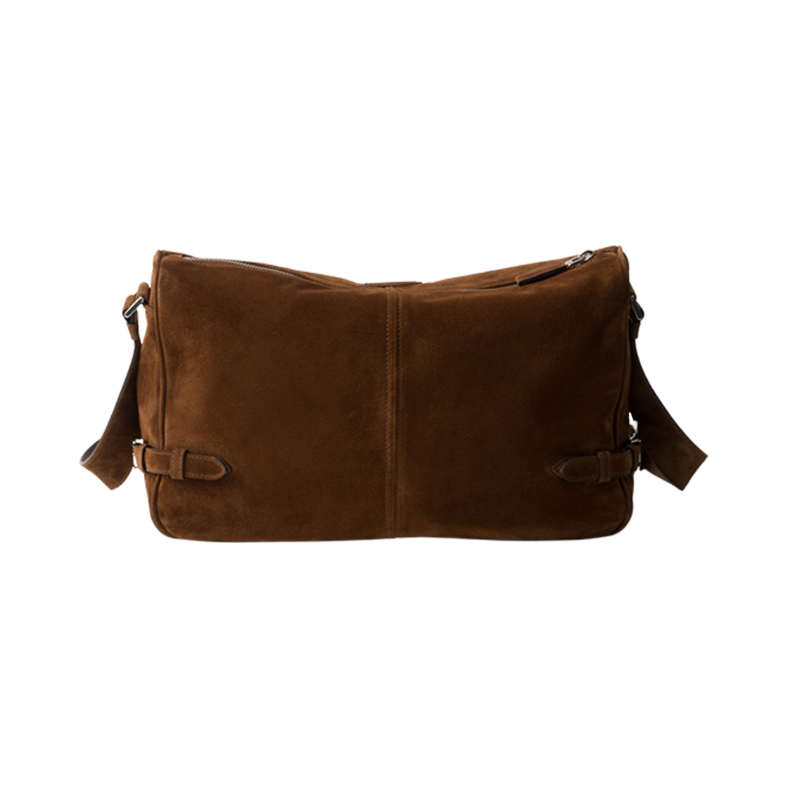 프라다 스웨이드 숄더백 코코아 브라운(Prada Suede Shoulder Bag Cocoa Brown) - 2