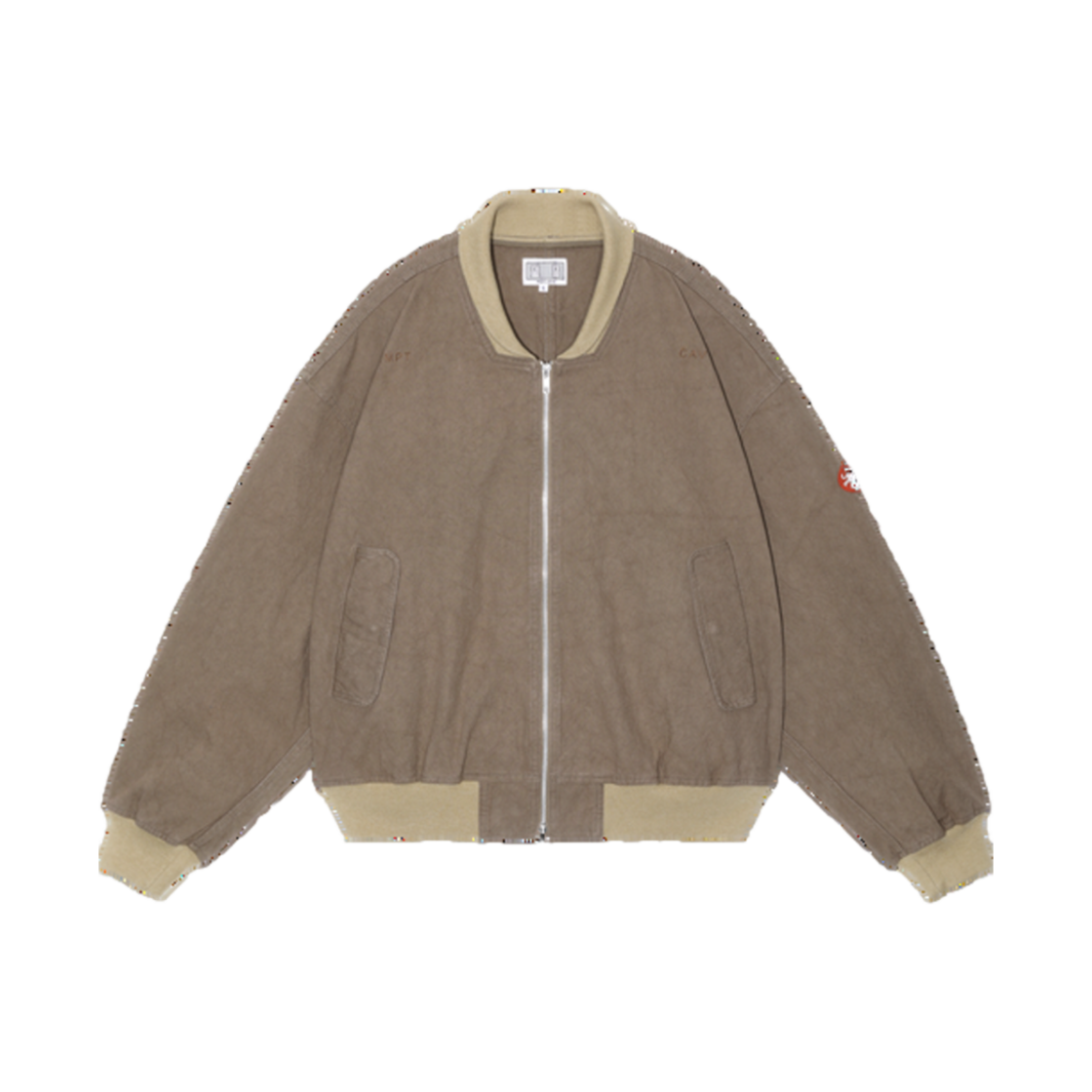 카브엠트 캔버스 집 자켓 브라운 - 25SS(Cav Empt Canvas Zip Jacket Brown - 25SS)