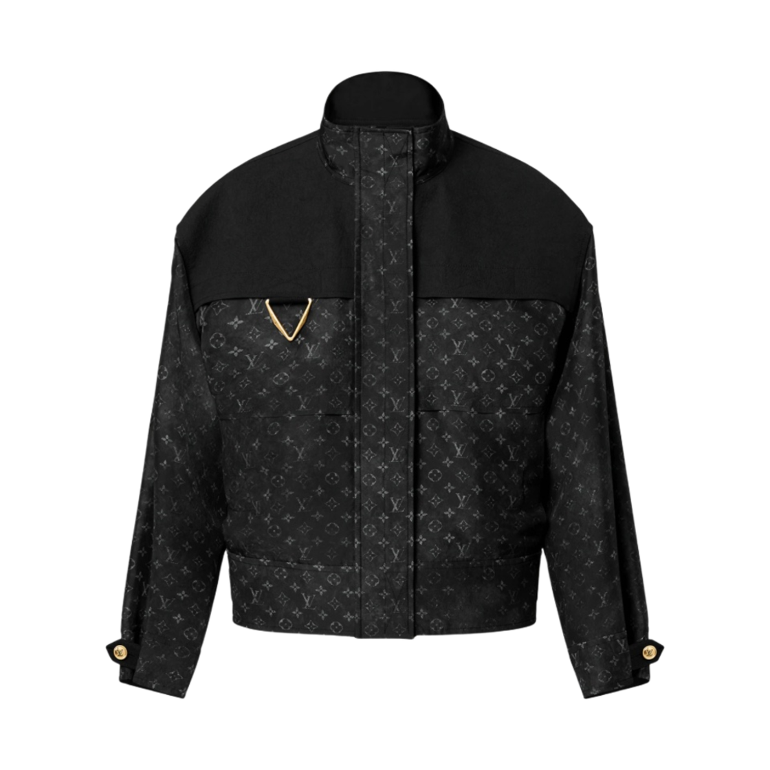 (W) 루이비통 모노그램 클라우드 트랜시셔널 자켓 블랙