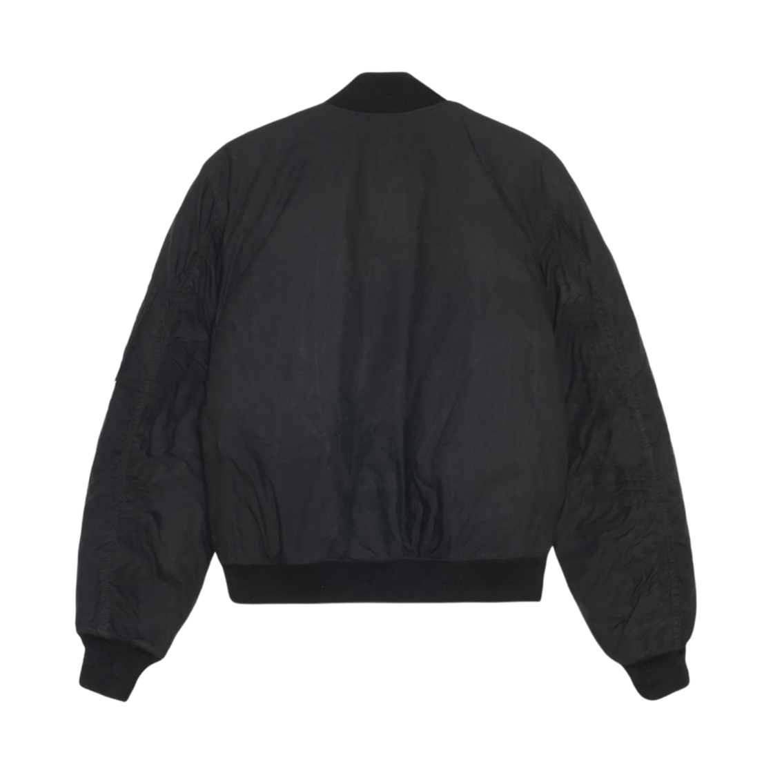 스투시 왁스드 빌트 봄버 자켓 블랙(Stussy Waxed Built Bomber Jacket Black) - 2