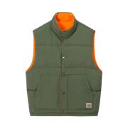 Stussy Reversible Down Workgear Vest Olive