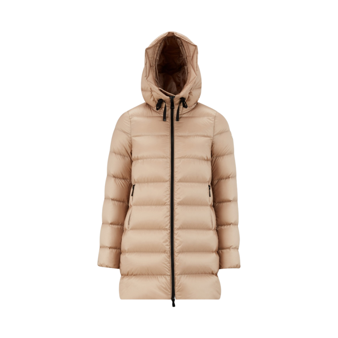 (W) 몽클레르 수옌 롱 다운 자켓 내츄럴 카키 베이지 - 22FW((W) Moncler Suyen Long Down Jacket Natural Khaki Beige - 22FW) - 1