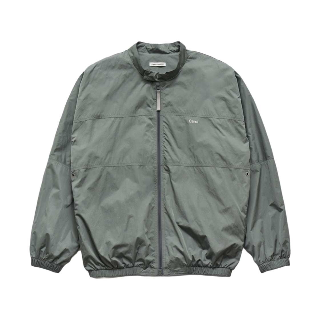 - (W) Carol Shoppe Windbreaker Jacket Khaki