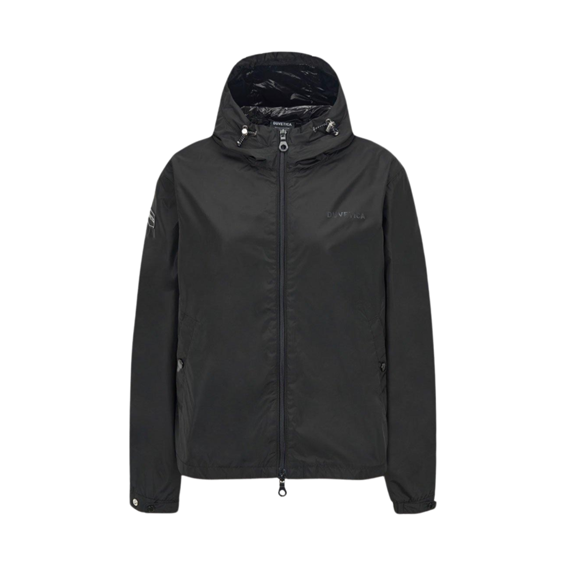 (W) 듀베티카 리스나 윈드브레이커 블랙((W) Duvetica Risna Windbreaker Black)
