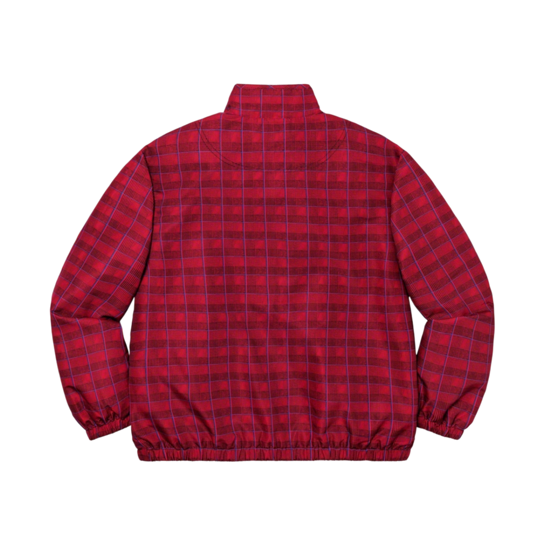 슈프림 트랙 하프 집 풀오버 레드 글렌 플래드 - 20SS(Supreme Track Half Zip Pullover Red Glen Plaid - 20SS) - 2