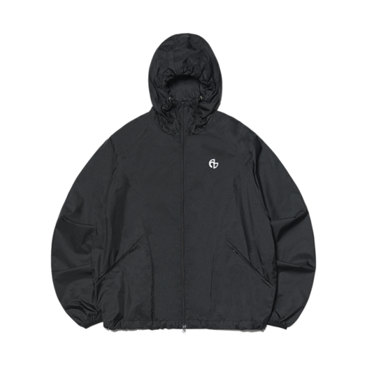 NM51WB01M1BK NOMANUAL Aether Nylon Jacket Black