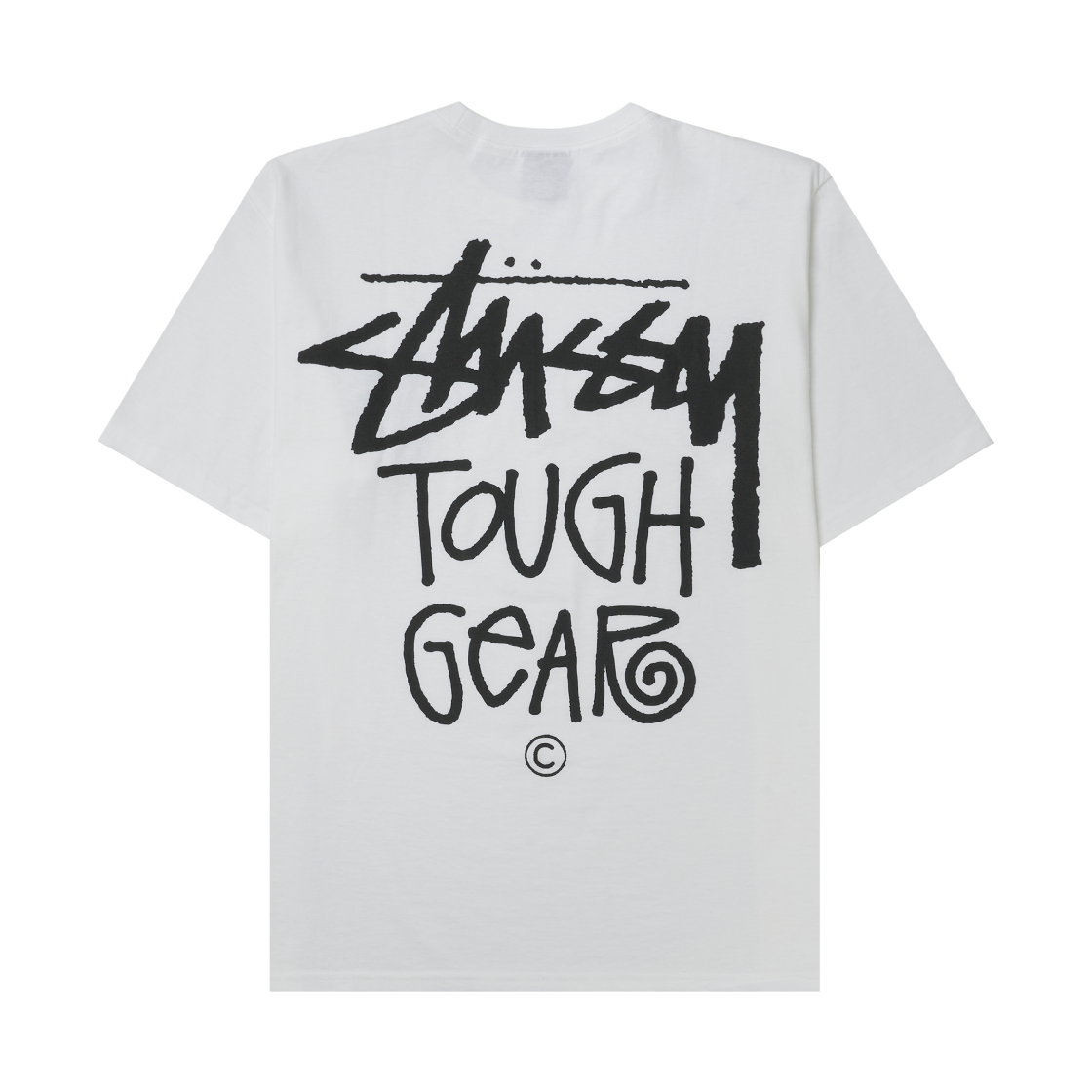 스투시 터프 기어 티셔츠 화이트(Stussy Tough Gear T-Shirt White)