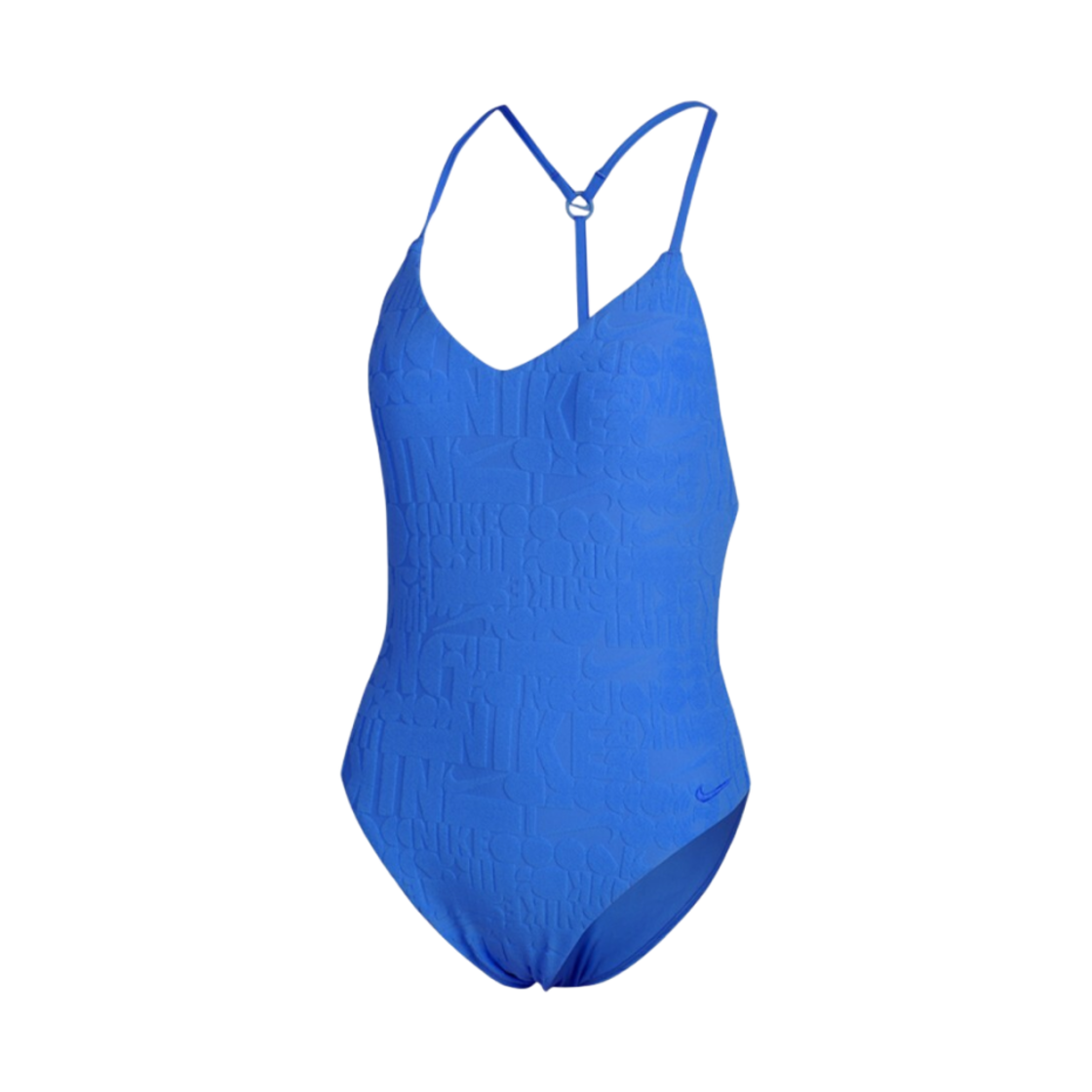 NESSE244-458 (W) Nike Swim Retro Flow Tie Back Photo Blue