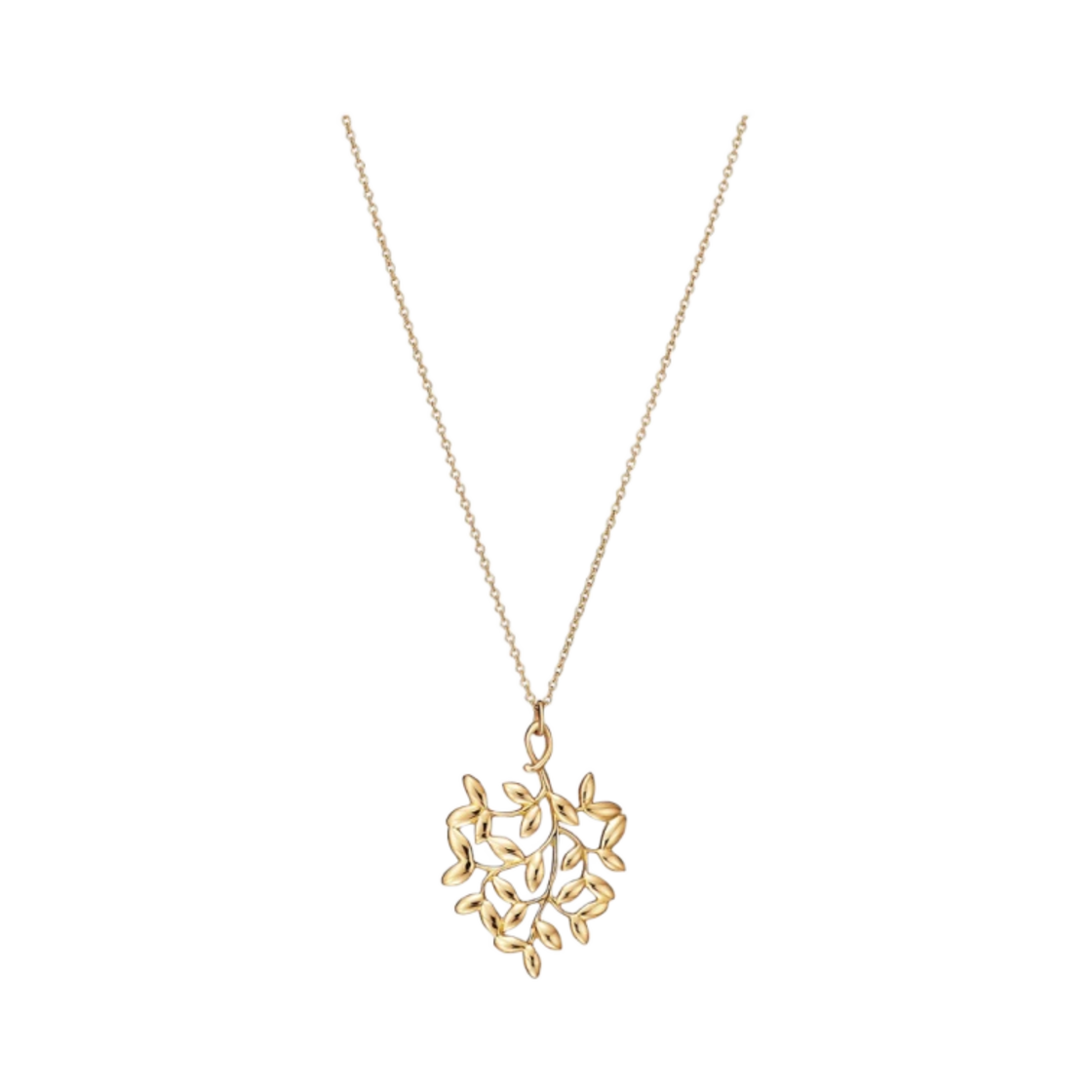 티파니 앤 코 팔로마 피카소 올리브 리프 스몰 펜던트 골드(Tiffany & Co. Paloma Picasso Olive Leaf Small Pendant Gold) - 1