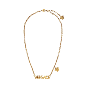 Versace Logo Necklace Gold