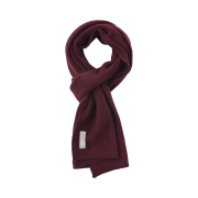 Blank03 Cashmere Blend Knit Muffler Burgundy