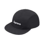 Supreme Waxed Ripstop Camp Cap Black - 24FW