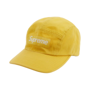 Supreme Washed Chino Twill Camp Cap Yellow - 23SS