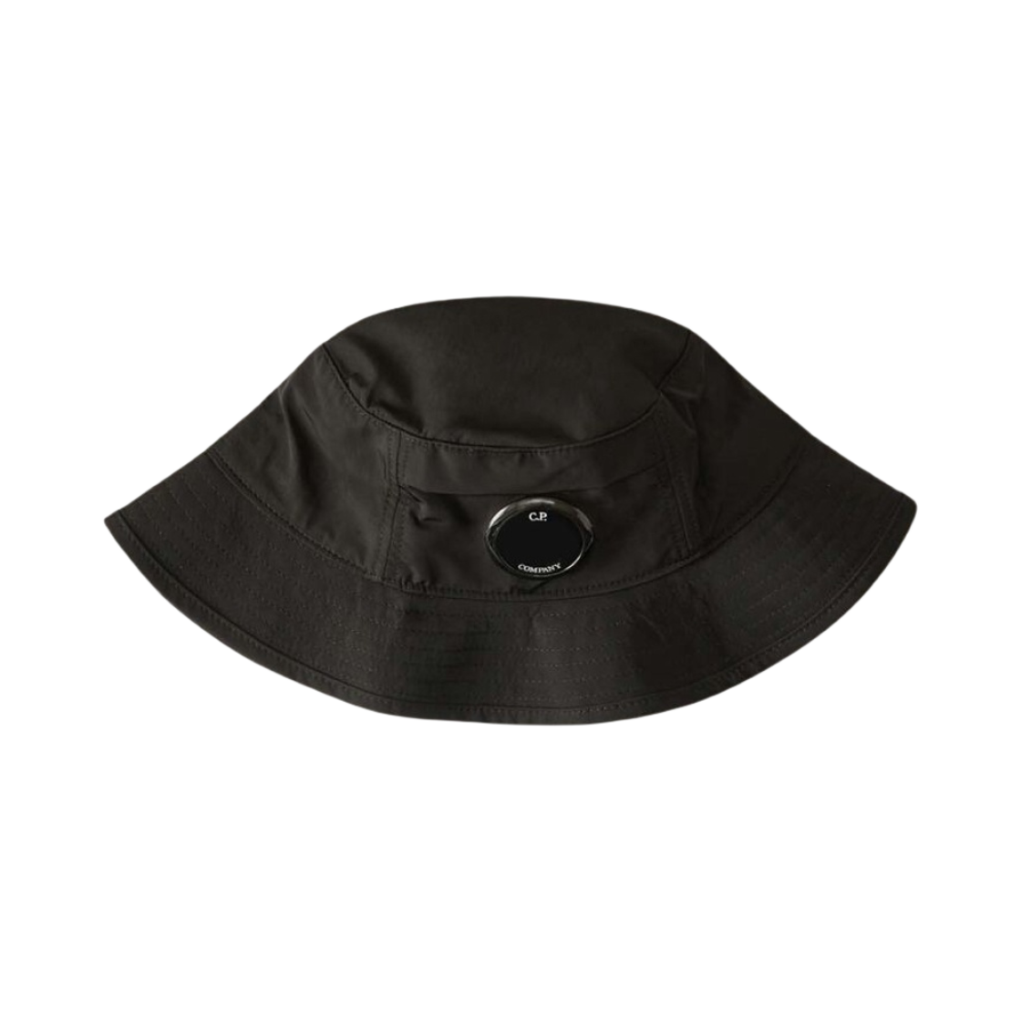 16CMAC367A005904A999 C.P. Company Chrome-R Lens Bucket Hat Black - 24SS