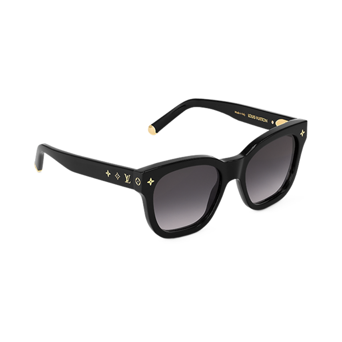 (W) 루이비통 마이 모노그램 스퀘어 선글라스 S00 블랙((W) Louis Vuitton My Monogram Square Sunglasses S00 Black) - 2