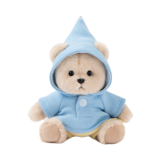 Teddy Tales Lina Bear Signature Keyring Milk Tea