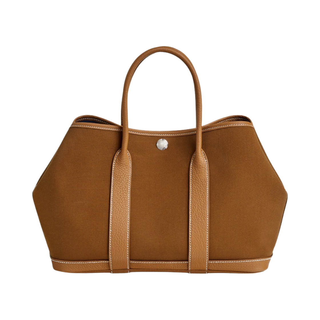 에르메스 가든 파티 30 베르소 백 오피시에 네곤다 & 팔라듐 하드웨어 알장 블루 아웃리머 골드(Hermes Garden Party 30 Verso Bag Officier Negonda & Palladium Alezan Bleu Outremer Gold) - 1