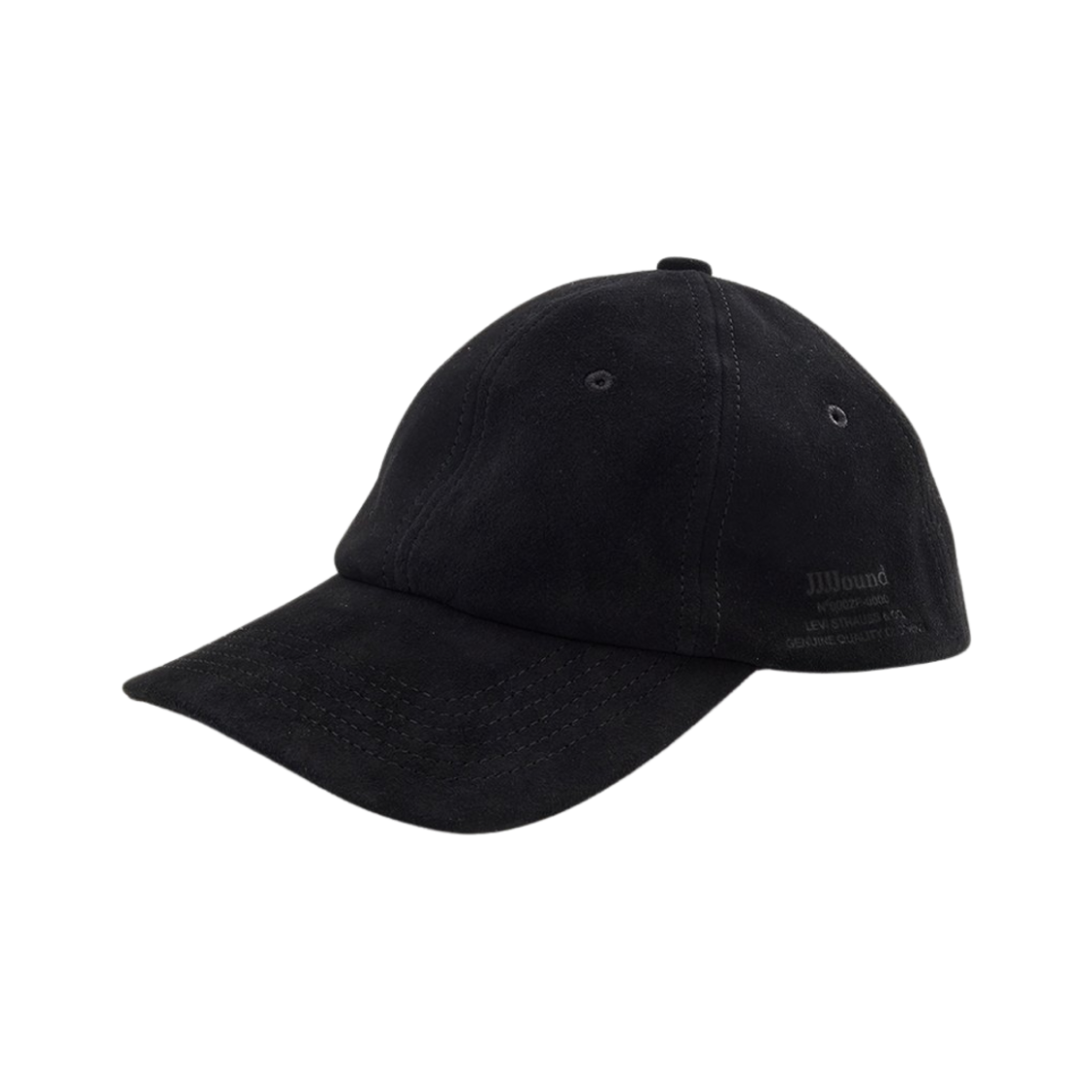 0002P0000 Levi's x JJJJound Suede Cap Black