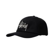 Stussy Big Logo Twill Low Pro Cap Black