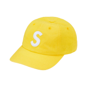 Supreme Cordura Denim S Logo 6-Panel Yellow - 25SS