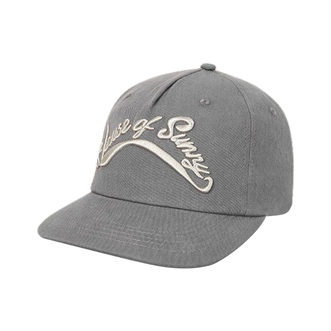 - House of Sunny Colour Theory Recycled Cotton Cap Light Charcoal