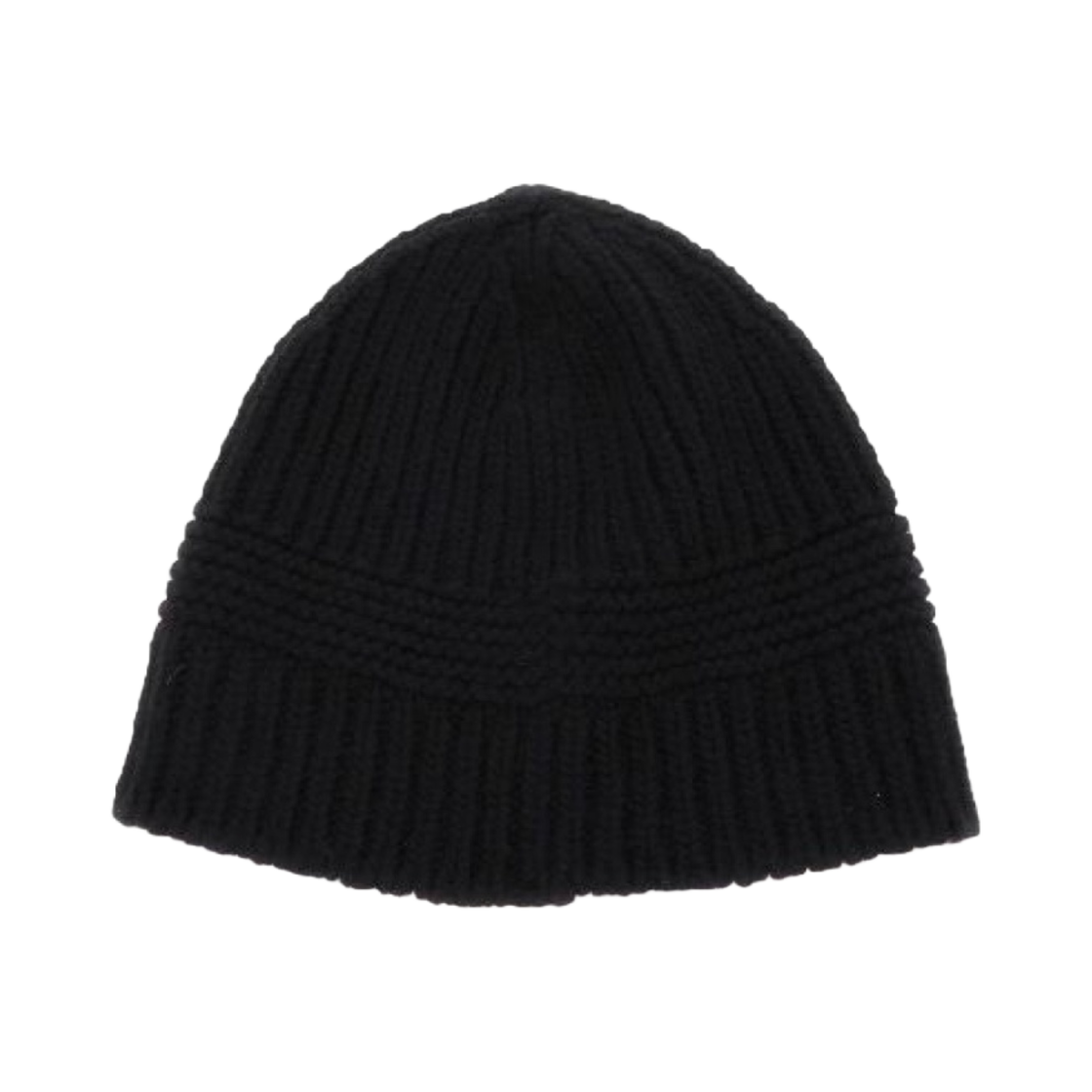 (W) 미우 미우 니트 비니 블랙((W) Miu Miu Knit Beanie Black) - 2