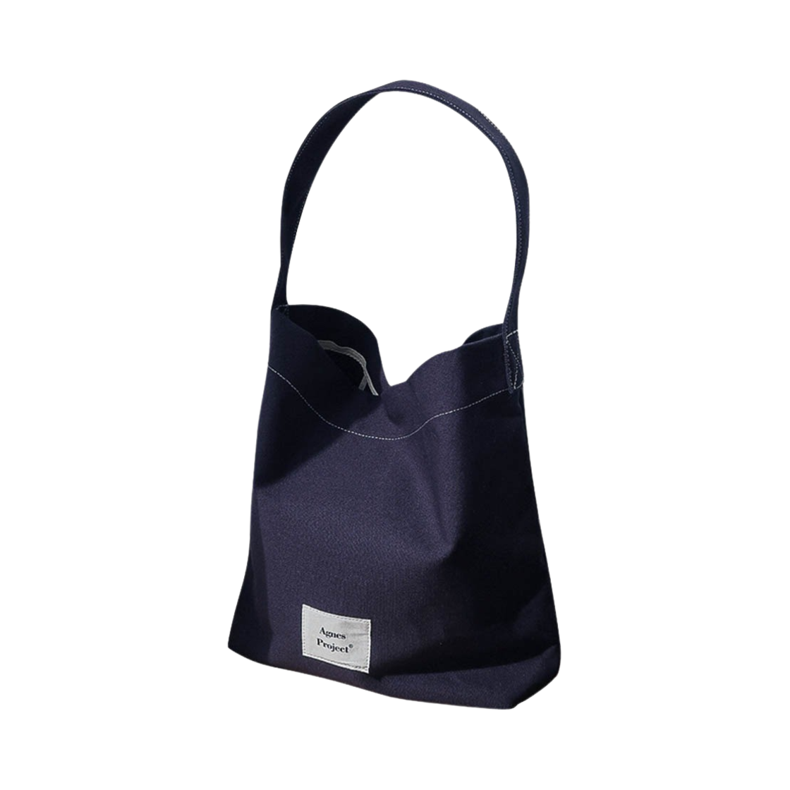 AP-P00000BF Agnes Project Peanut Shoulder Bag Navy