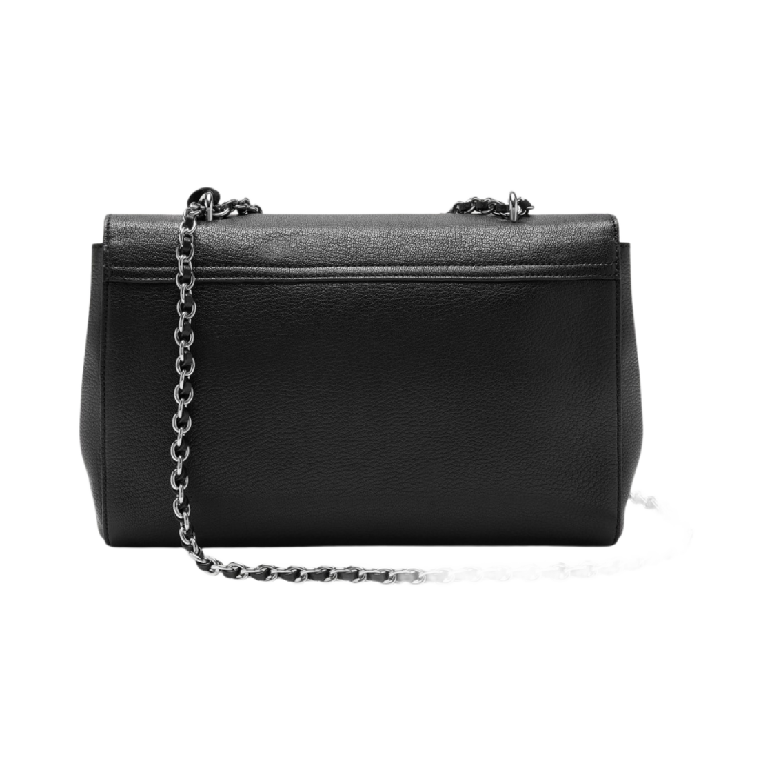 멀버리 글로시 고트 프린트 레더 미디움 릴리 블랙(Mulberry Glossy Goat Print Leather Medium Lily Black) - 3