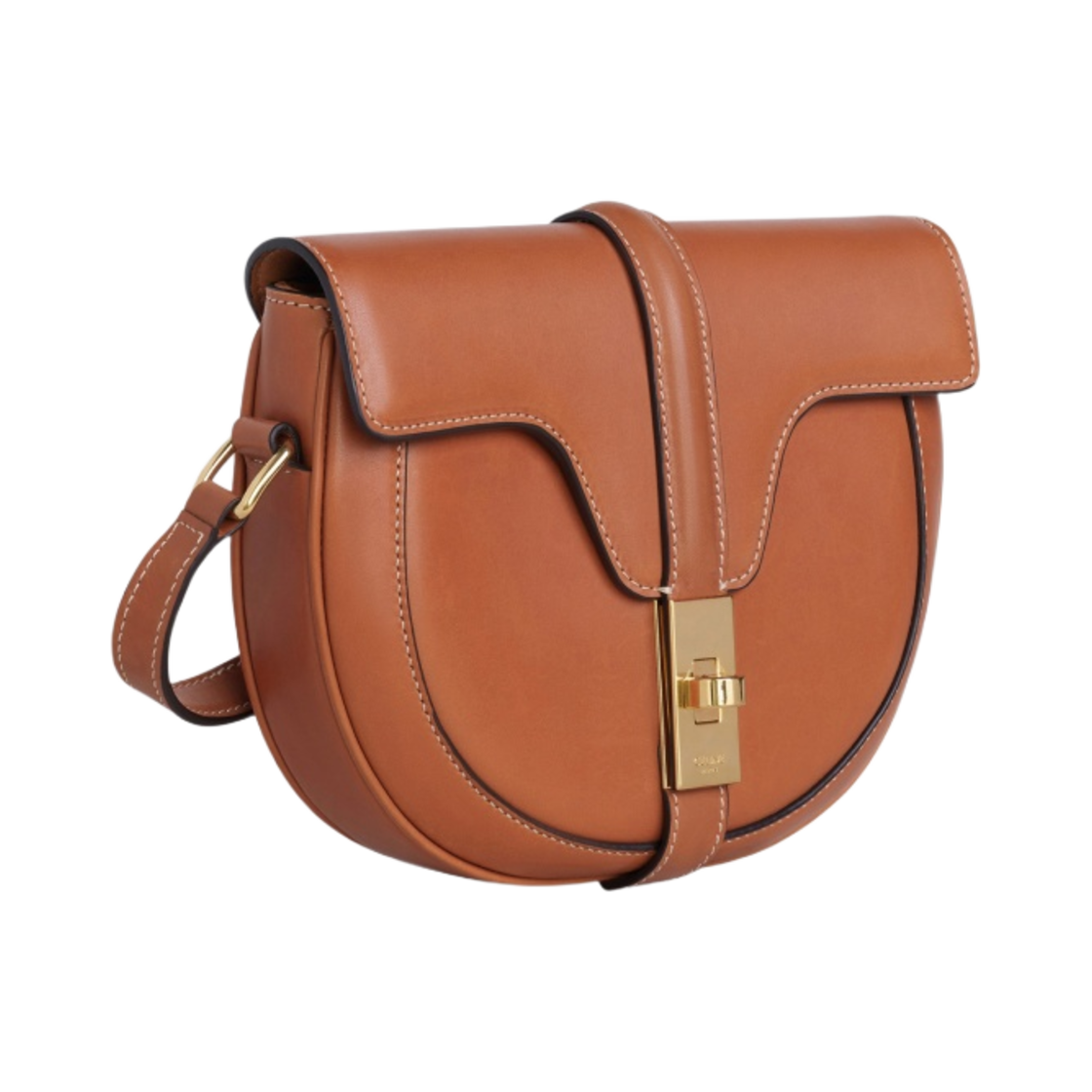 셀린느 내츄럴 카프스킨 스몰 베사체 16 백 탄(Celine Small Besace 16 Bag in Natural Calfskin Tan) - 2