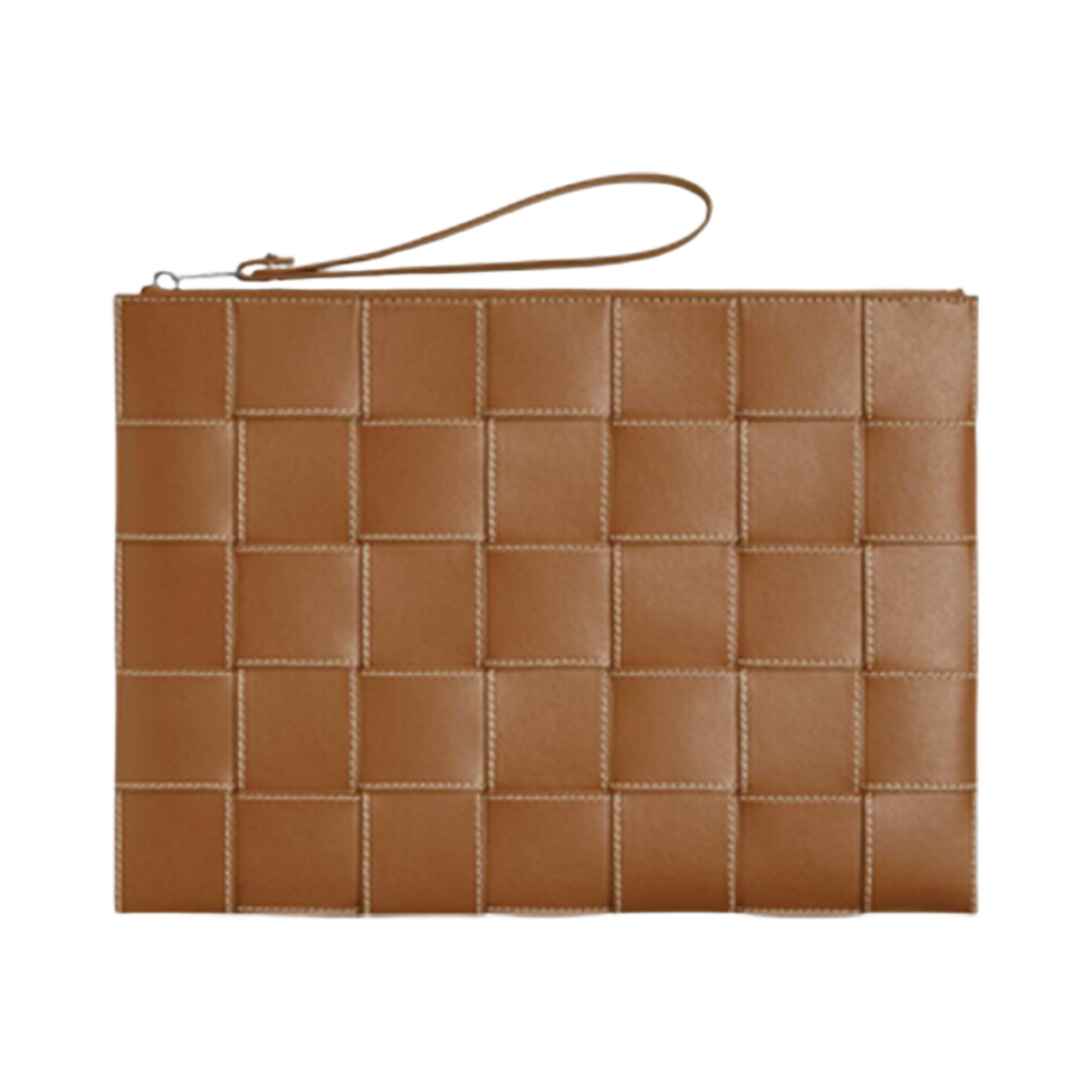 보테가 베네타 라지 카세트백 파우치 우드 내츄럴(Bottega Veneta Large Cassette Pouch Wood Natural) - 1