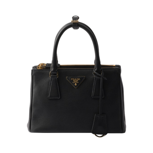 Prada Small Prada Galleria Leather Bag Black