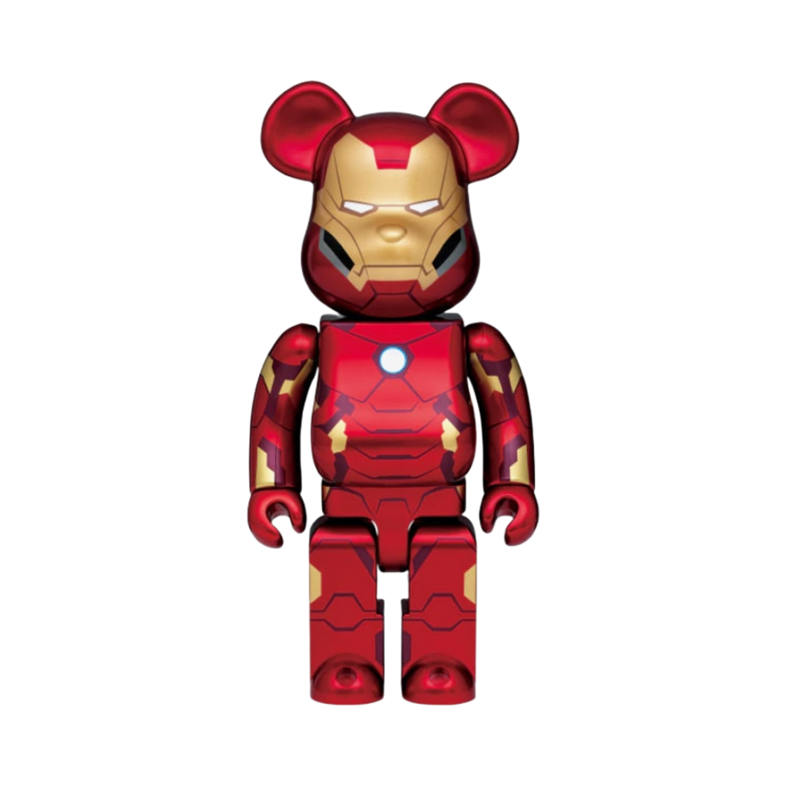 베어브릭 x 아이언맨 해피 로터리 400% (2021 버전)(Bearbrick x Iron Man Happy Lottery 400% (2021 Ver.))