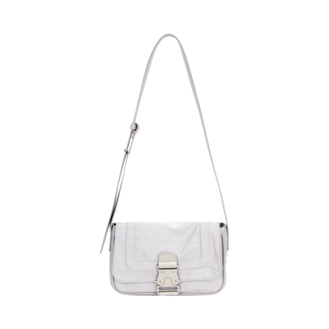 - Matin Kim Mini Buckle Bag Light Grey - 대표 이미지 #1