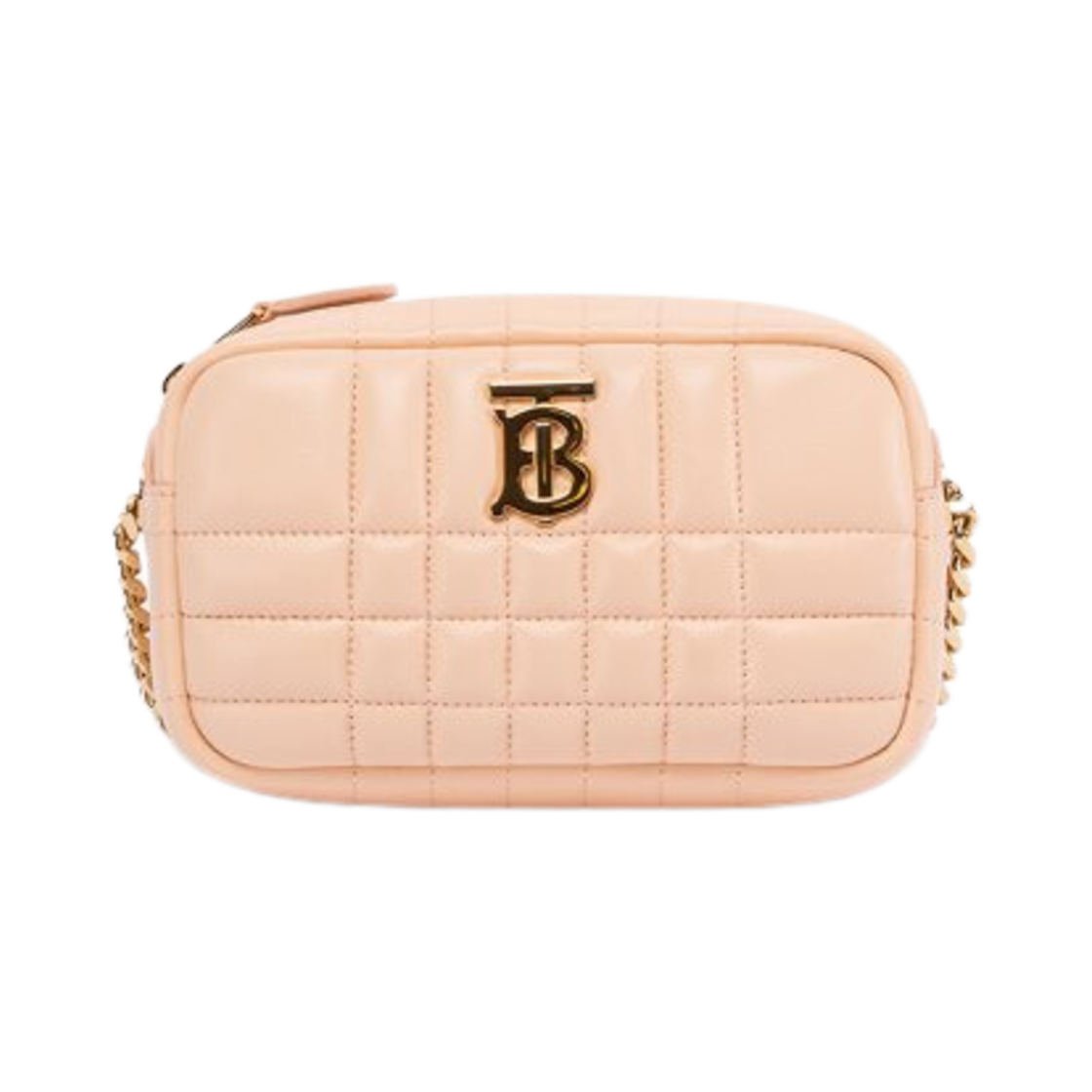 8055699 Burberry Mini Quilted Lola Bag Peach Pink