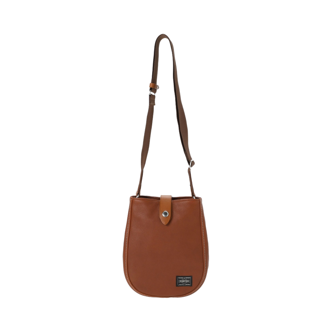 포터 시스코 숄더백 라지 브라운(Porter Cisco Shoulder Bag L Brown) - 4