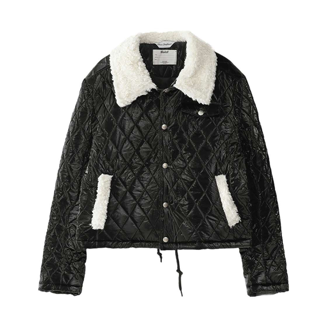 Bluesf87 Blue Sunflower Searing Quilting Jumper