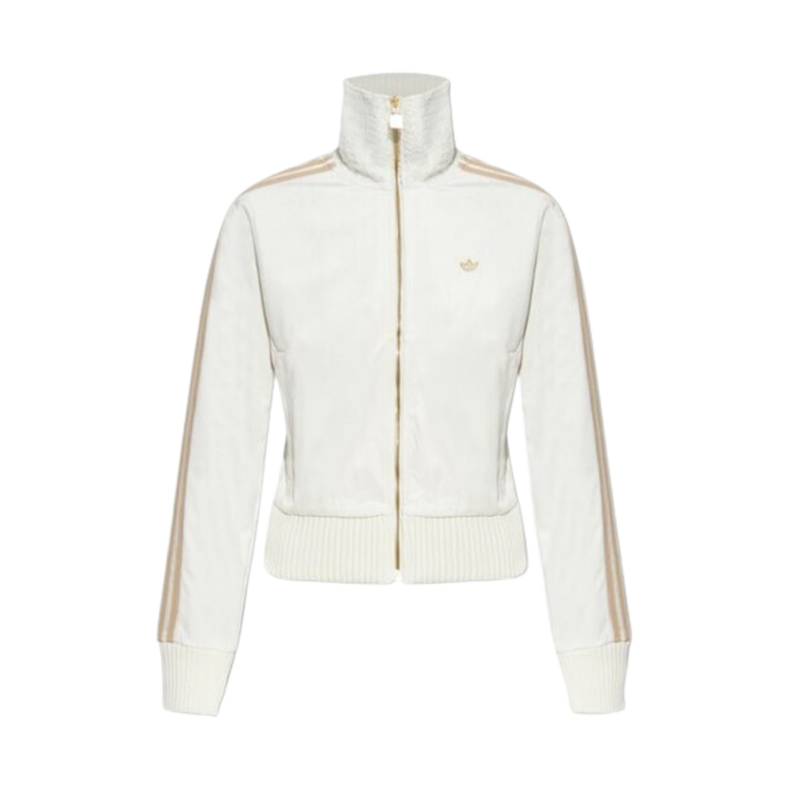 (W) 아디다스 프리미엄 브러쉬드 벨벳 트랙 탑 오프 화이트 - KR 사이즈((W) Adidas Premium Brushed Velvet Track Top Off White - KR Sizing) - 1