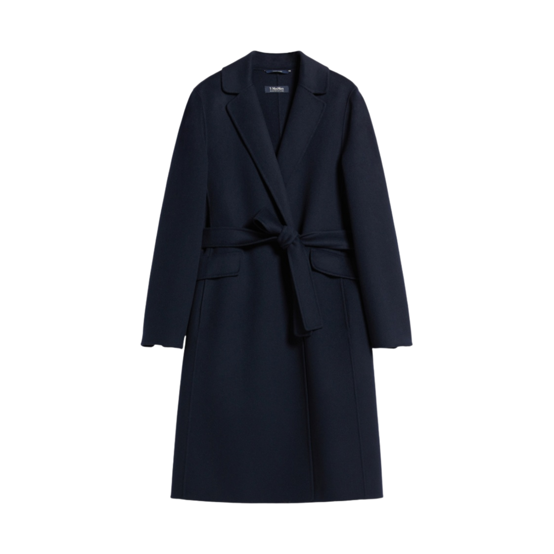 (W) S 막스마라 폴리 버진 울 코트 미드나잇블루((W) S Max Mara Polly Virgin Wool Coat Midnightblue) - 1