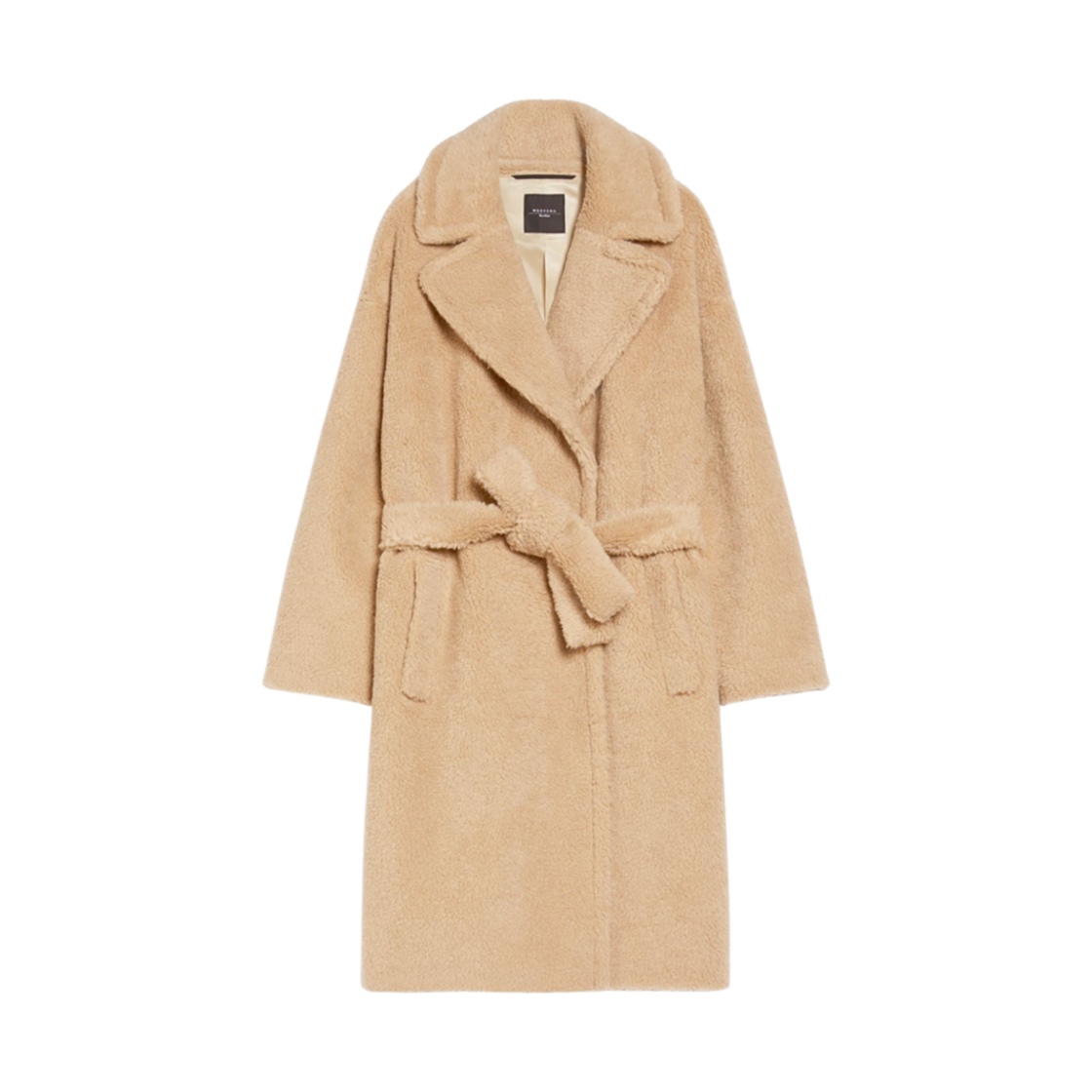 EMMY-020 (W) Weekend Max Mara Emmy Wool Robe Coat Beige