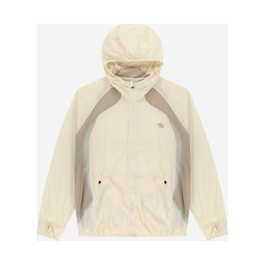 산산기어 러닝 자켓 아이보리