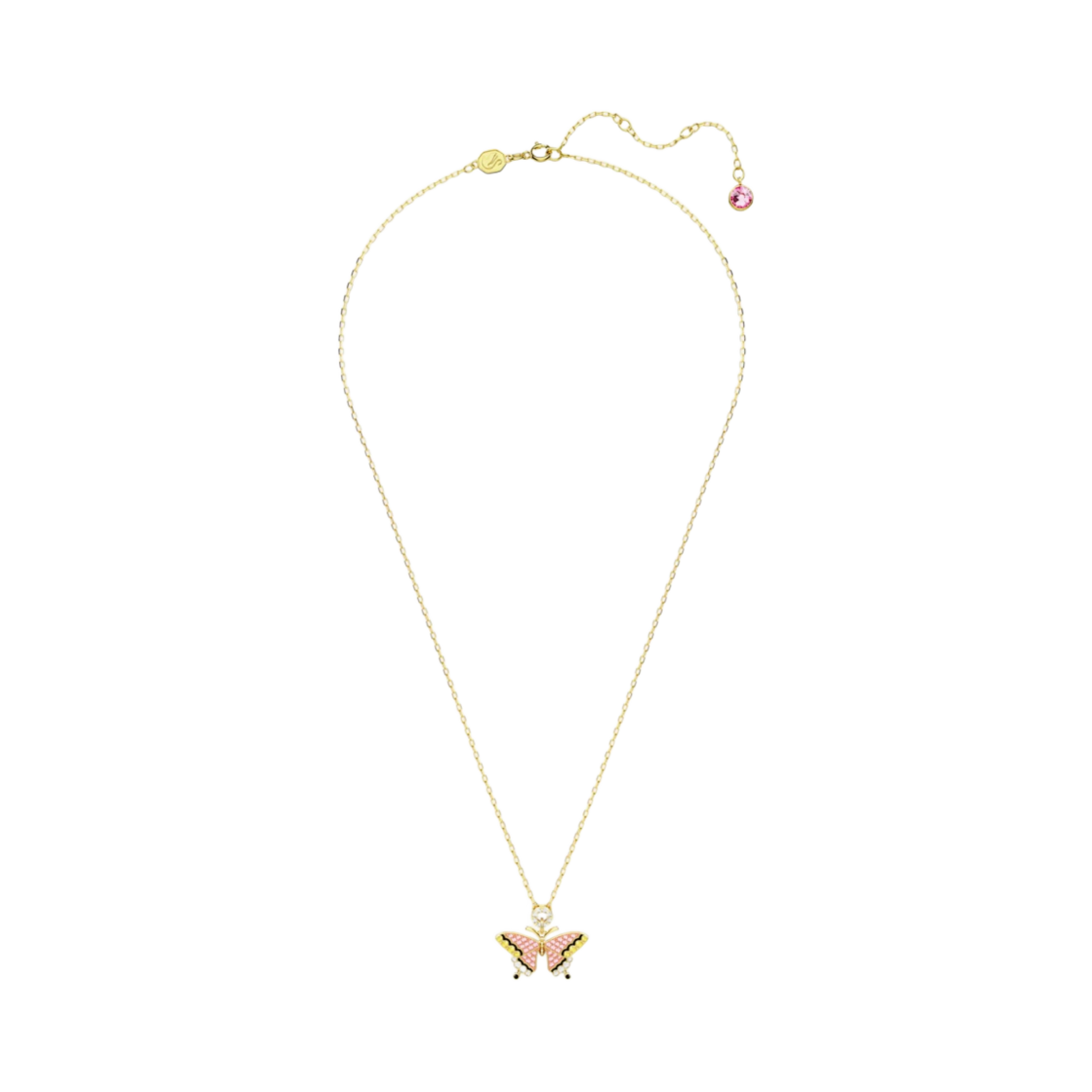 5658857 (W) Swarovski Idyllia Pendant Multicolored Gold Tone Plated