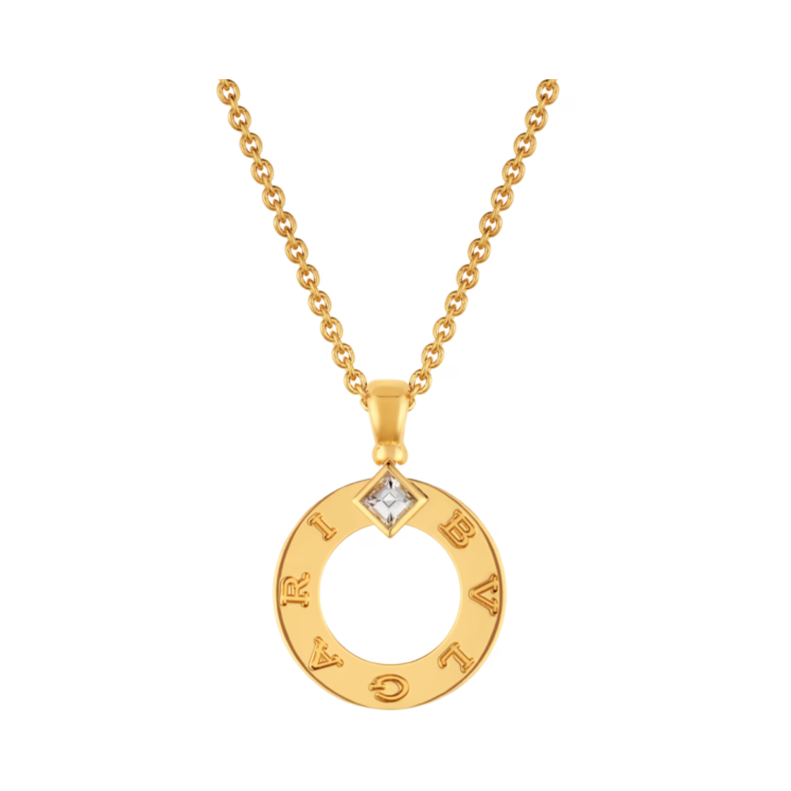 불가리 불가리 네클리스 옐로우 골드 다이아몬드(Bulgari Bulgari Necklace Yellow Gold Diamond)