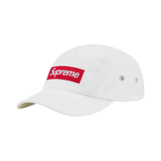 Supreme Coated Cordura Camp Cap White - 22SS