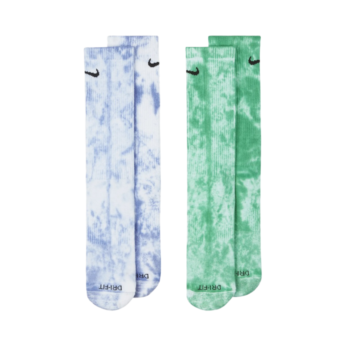 나이키 에브리데이 플러스 쿠션드 타이다이 크루 삭스 멀티 컬러 (2개입/국내 정식 발매 제품)